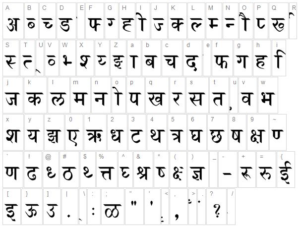 download marathi fonts